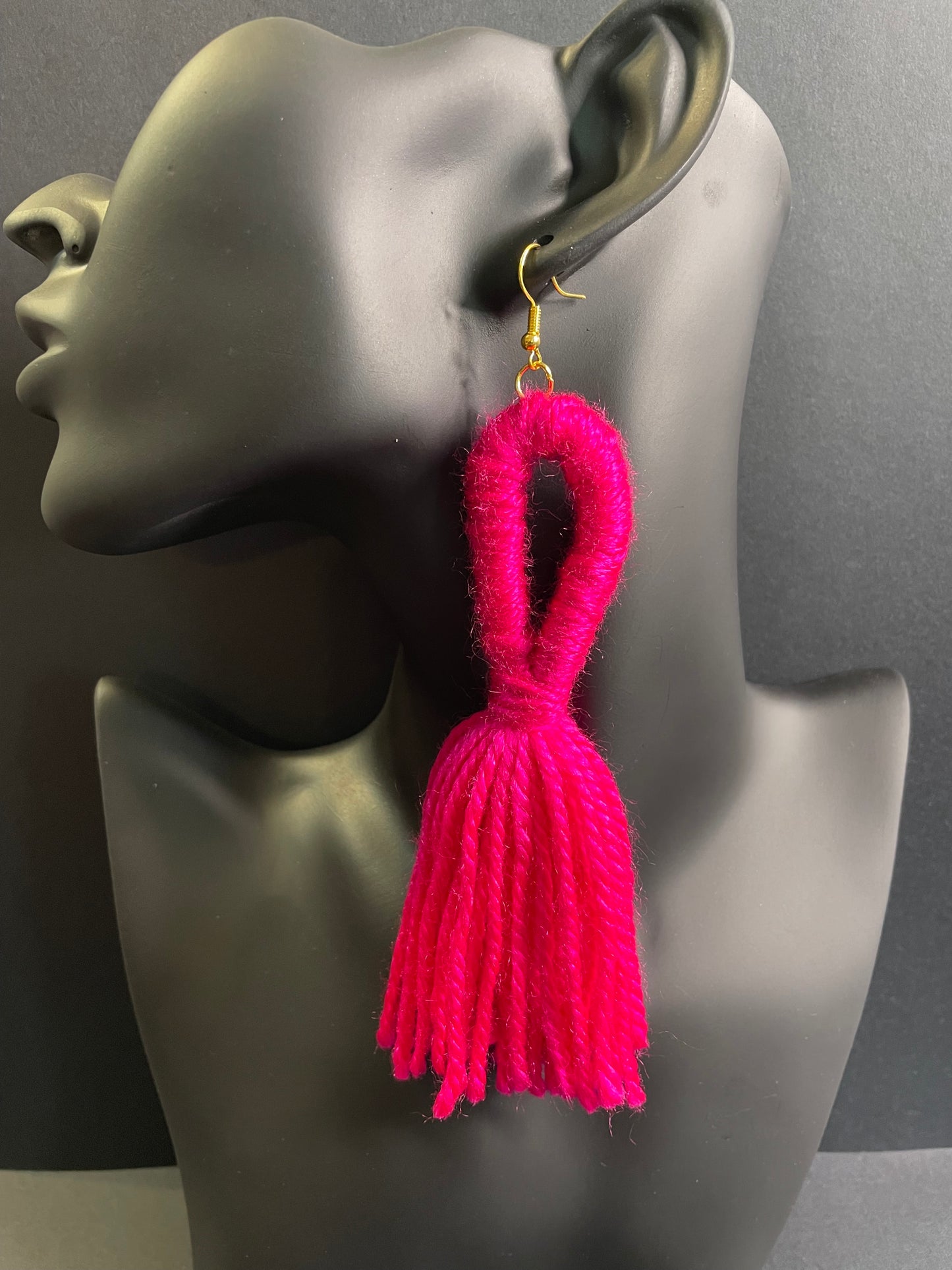 Hot Pink Earrings