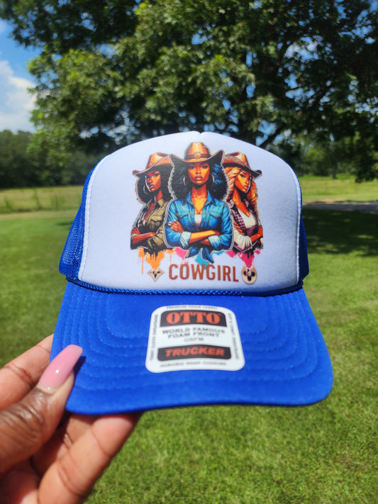 Royal Blue Cowgirl