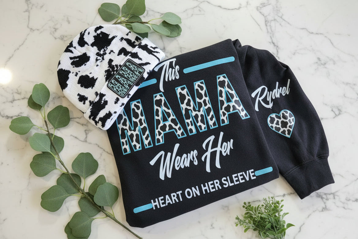 Mama Cow Print