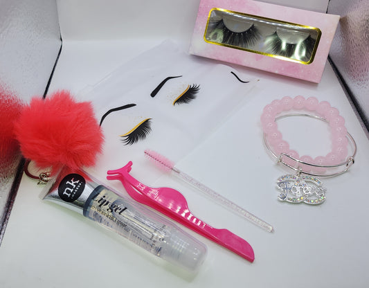 Pink CC Lash Set