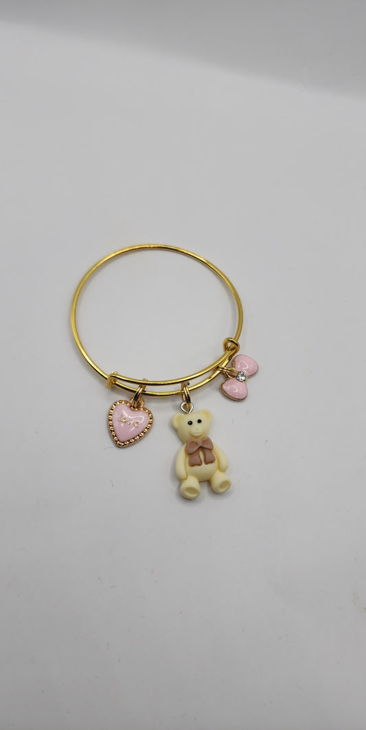 Pink/Ivory Bear